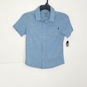 Boys Hurley Button Up Shirt Size Medium
